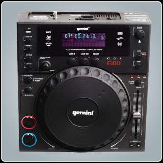 Gemini CDJ 600 Tabletop CD//USB Player per unit  