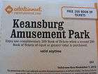Keansburg Amusement Park coupon B1G1 200 Book of Tickets   Keansburg 