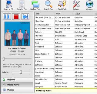 iPod, iPhone 4, iTouch Backup Transfer Copy Music Software  