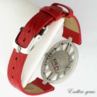 Valentino Vanity Diamond Bezel Ladies Watch V42SBQ9102S800 Red Leather 
