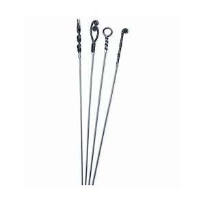  Set Of 4 Stainless Steel Kebab Forks