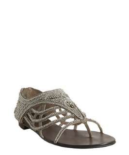 Jean Michel Cazabat cargo leather Tandie embellished sandals 