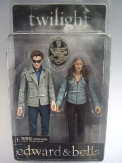   EDWARD & BELLA + CREST Poseable Action figures NECA MIB  