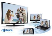 Samsung AllShare Play lets you and your family seamlessly share your 