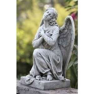   Kneeling Angel in Prayer Outdoor Garden Statue Patio, Lawn & Garden