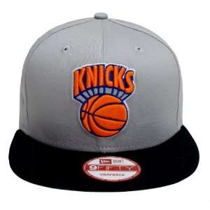  New York Knicks Retro New Era Logo Hat Cap Snapback Grey 