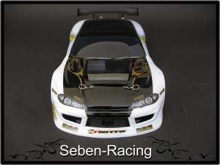 LXR XK43 Nissan Silvia S15 Nitro RC Car 4WD RTR 110  