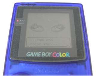 GAME BOY COLOR  LIMITED MIDNIGHT BLUE NINTENDO 3  