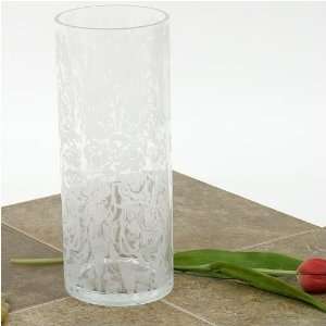  Glass Motif Vase   Large