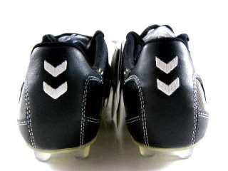   Concept FG Black/White Goat Leather Soccer Futball Cleats Boots Men