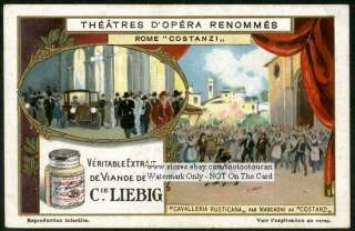 Theatre De Costanzi Opera Rome Italy 1920s Card  