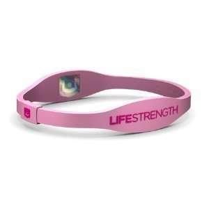    LifeStrength Negative Ion Bracelet, Pink, Small