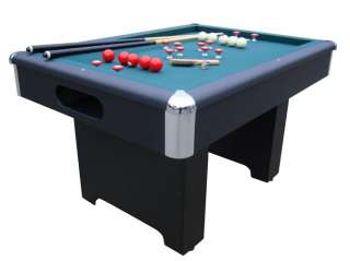   is proud to offer our bumper pool table in black by Berner Billiards