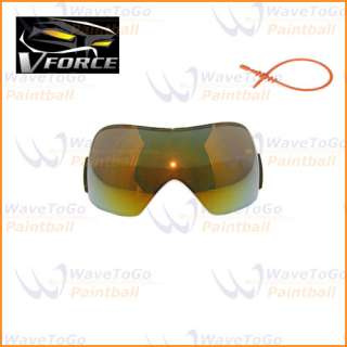 VForce Paintball Grill Goggle Lens Burnt Orange Mirror  