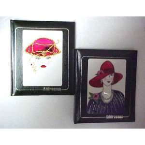   red hat large blk leatherette looseleaf address book