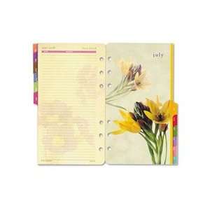  Garden Path Dated Looseleaf Refill, Two Pages per Month, 3 