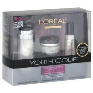  LOreal Paris Youth Code Regenerating Skincare Kit (Day 