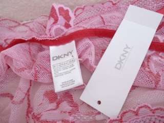 WOMEN DKNY Underwear pink lace cami NWT $38 L  
