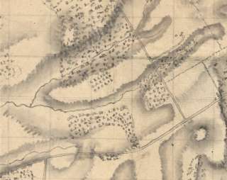1777 map Battle of Brandywine, Pennsylvania  