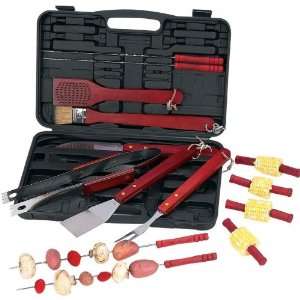  Best Quality 19Pc Bbq Tool Set In Case By Chefmaster&trade 