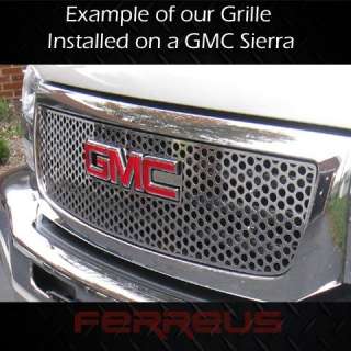   Silverado 02 06 Billet Chrome Style Grille Grill Insert Polished SS