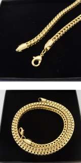 SGF01] 20.5 18K Yellow Gold PL Franco Chain Necklace  