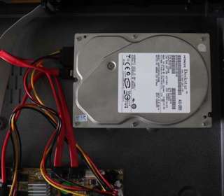 Place the right location of the HDD