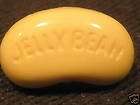 PLASTIC SHIRT SWEATER CLOTHING BUTTON JELLY BEAN YELLOW
