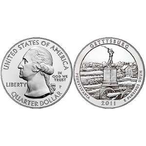   the Beautiful 5 Ounce Silver Coin   Mount Hood NP5 & GETTYSBURG  