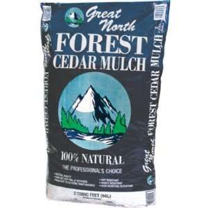   INC 2 CUFT Great North Natural Cedar Mulch UPC