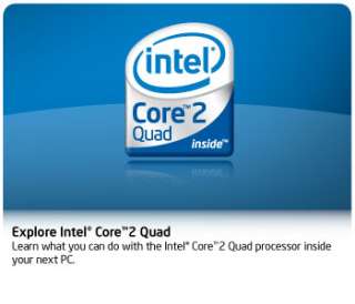   Core 2 Quad Q6600 Quad Core Processor, 2.40 GHz, 8M L2 Cache, LGA 775