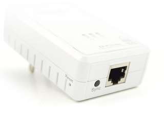 NEW 2pcs Powerline Adapter Network Homeplug AV Wireless Ethernet Kits 