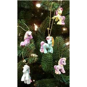  5 Piece My Little Pony Mini Christmas Ornament Set