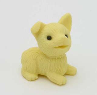 Japanese Iwako Eraser ~ Yellow Dog Puzzle eraser  