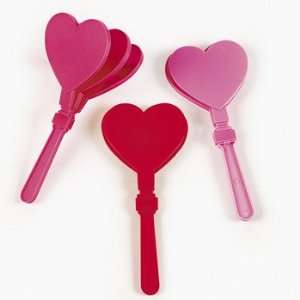   Valentine Hand Clappers   Novelty Toys & Noisemakers Toys & Games