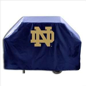   Notre Dame Fighting Irish Grill Cover in Navy Size 55 H x 21 W x 36