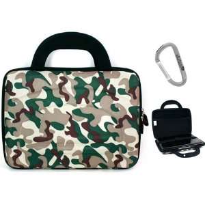 Camo Army Print Laptop Bag for 10 inch Samsung NP N145 JP02US, NP N150 