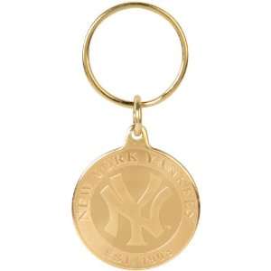  MLB New York Yankees Yankee Stadium Bronze Coin Keychain 