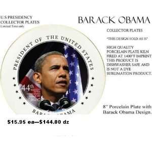  Barack Obama Collectors Plate 