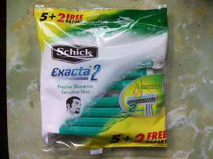 Schick Exacta 2 Razors 2 Blades  