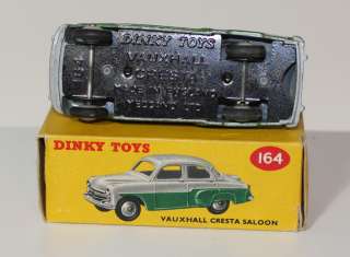 DINKY TOYS 164 VAUXHALL CRESTA GREEN GREY BOXED  