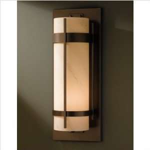   Light Outdoor Wall Sconce Finish Opaque Bronze, Shade Color Pearl