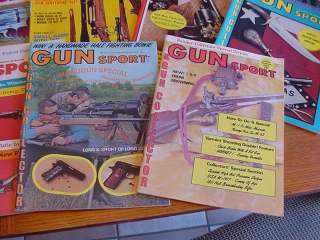 Vintage Magazines GUN SPORT & Gun Collector  