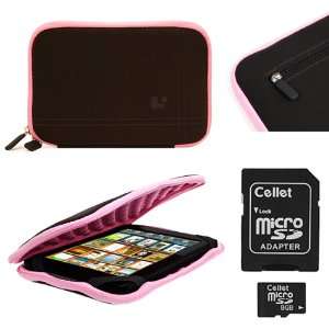 Cover Carrying Sleeve Case with Extra Accessory Back Pocket Pandigital 