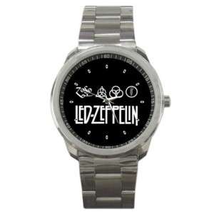 Led Zeppelin Heavy Metal Rock Band Custom Metal Watches  