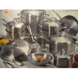  20 Piece Stainless Steel Cookware Set