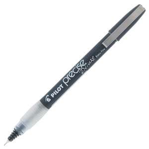  Pilot Precise Deluxe Extra Fine Rollerball Pens,Black Ink 