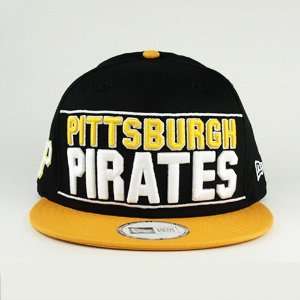  New Era Pittsburgh Pirates Hat Black Yellow Sports 