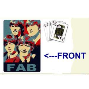  The Beatles FAB Poker Size Playing Cards 