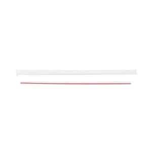  Boardwalk Jumbo Straws, 7 3/4inch , Plastic, Red; White 